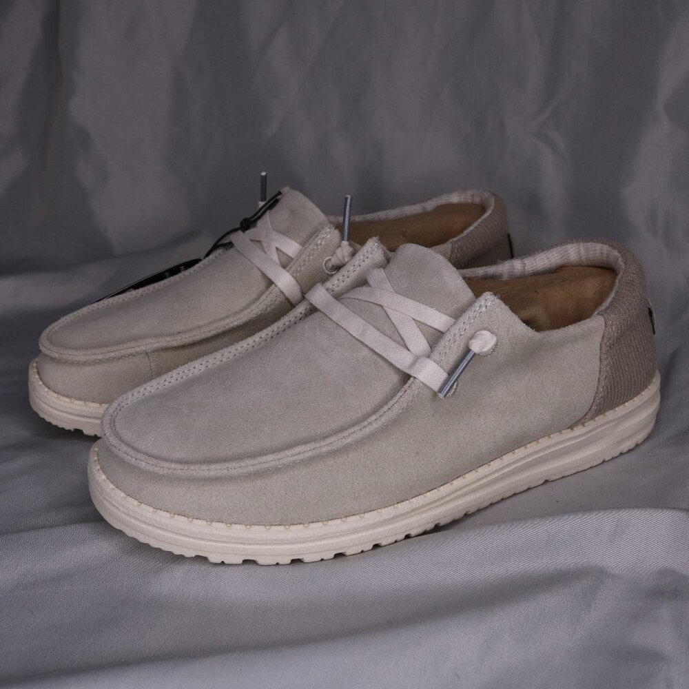 Hey Dude Wendy Suede Slip On Loafer Shoes Size 8 NWT